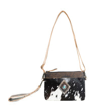 Load image into Gallery viewer, Eye Of The Goddess Crossbody Bag In Black