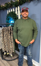 Load image into Gallery viewer, Thermal Hoodie - Mallard Green