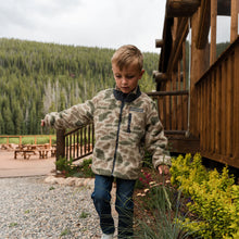 Load image into Gallery viewer, Youth Sherpa Full Zip Jacket-Alpine Camo