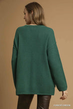 Load image into Gallery viewer, Forest Green Henley Top