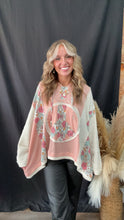Load image into Gallery viewer, Pink Peace Floral Top