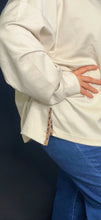 Load image into Gallery viewer, Curvy Ecru Oversized Turtleneck Pullover