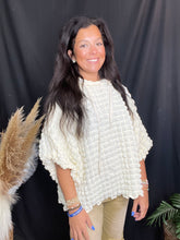 Load image into Gallery viewer, Ivory Puffy Hoodie