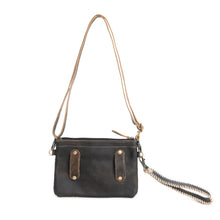 Load image into Gallery viewer, Eye Of The Goddess Crossbody Bag In Black