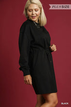 Load image into Gallery viewer, Curvy Black Mini Dress