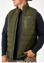 Load image into Gallery viewer, Mallard Green Puffer Vest