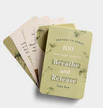 Load image into Gallery viewer, Prayers to Share: 100 Pass- Along Notes to Breathe and Release