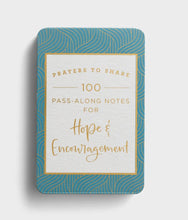 Load image into Gallery viewer, Prayers to Share: 100 Pass-Along Notes for Hope & Encouragement