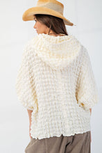 Load image into Gallery viewer, Ivory Puffy Hoodie