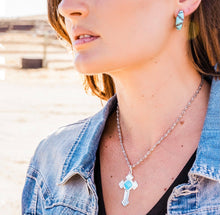 Load image into Gallery viewer, Prosperity in Faith Cross Necklace