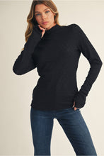 Load image into Gallery viewer, Black Lace Fitted Top

