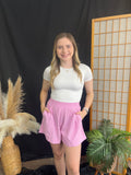 White Crop Top