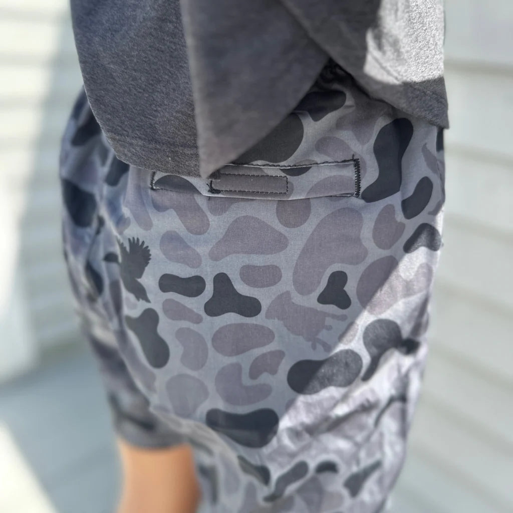 Youth Kandahar Camo Shorts 5.5” unlined