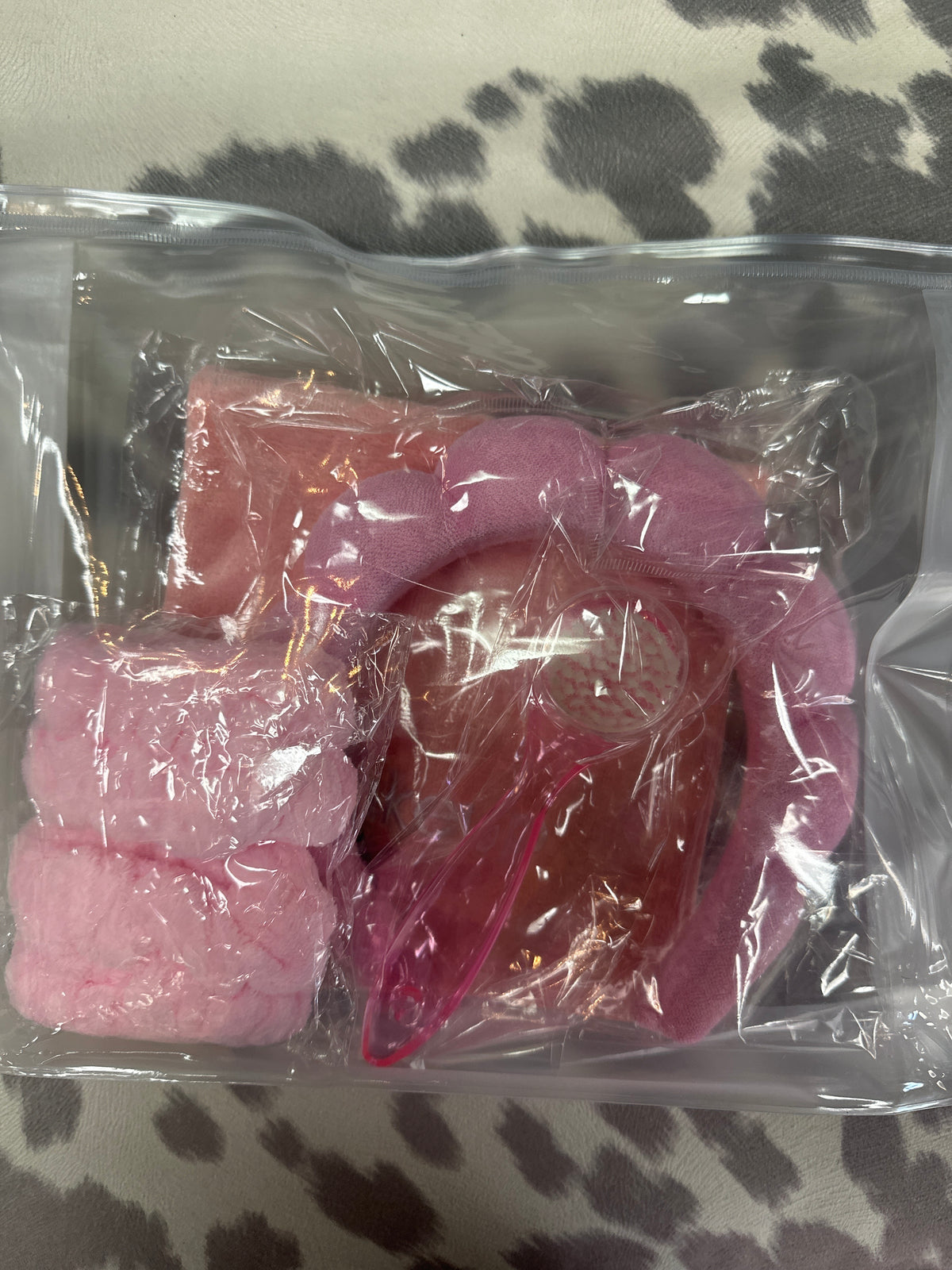 Spa Facial Cleaning Bundle Pink