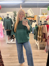 Load image into Gallery viewer, Teal Knit Sweater
