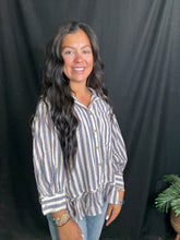 Load image into Gallery viewer, Denim Stripe Top
