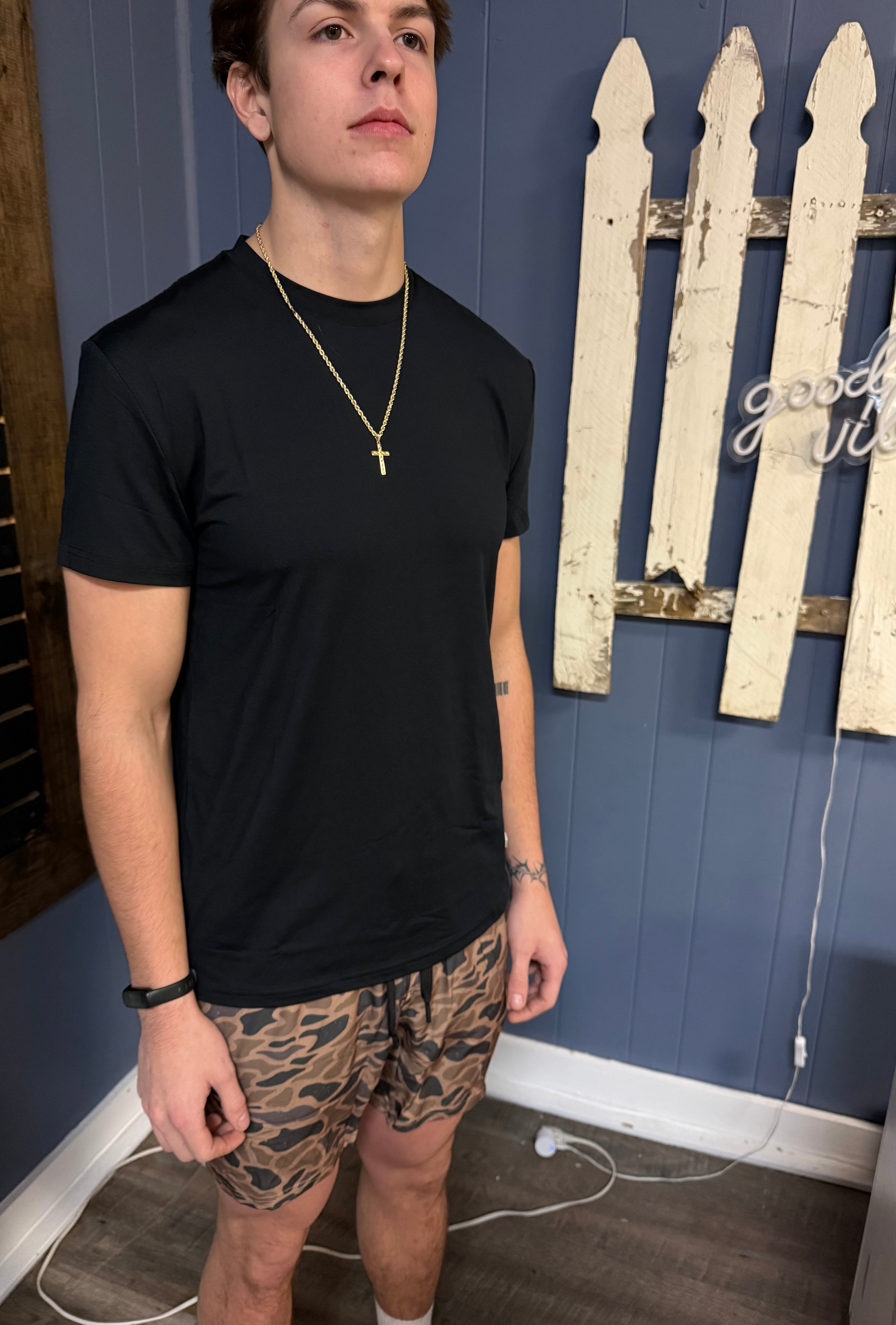 Midnight Black Burlebo Tee