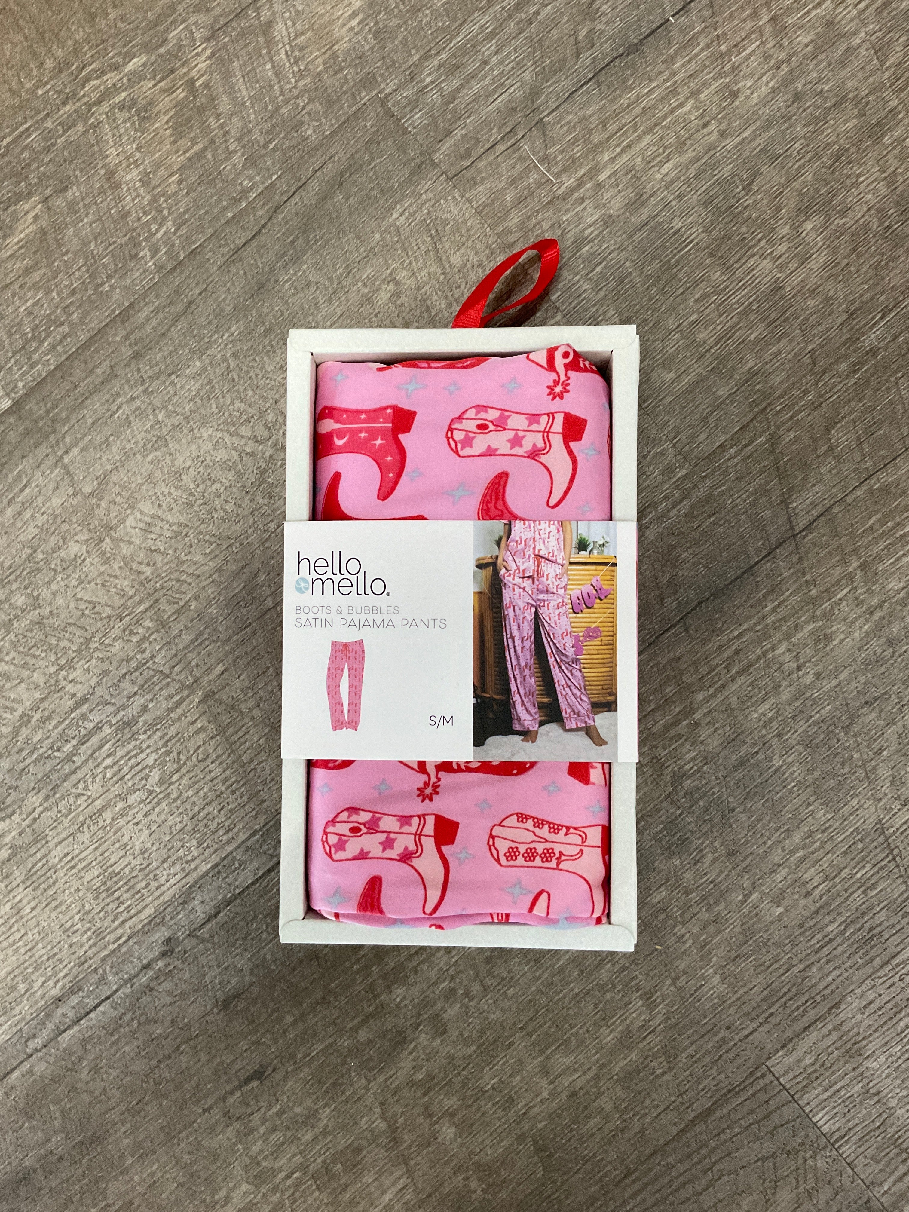 Boot Print Pajama Pants