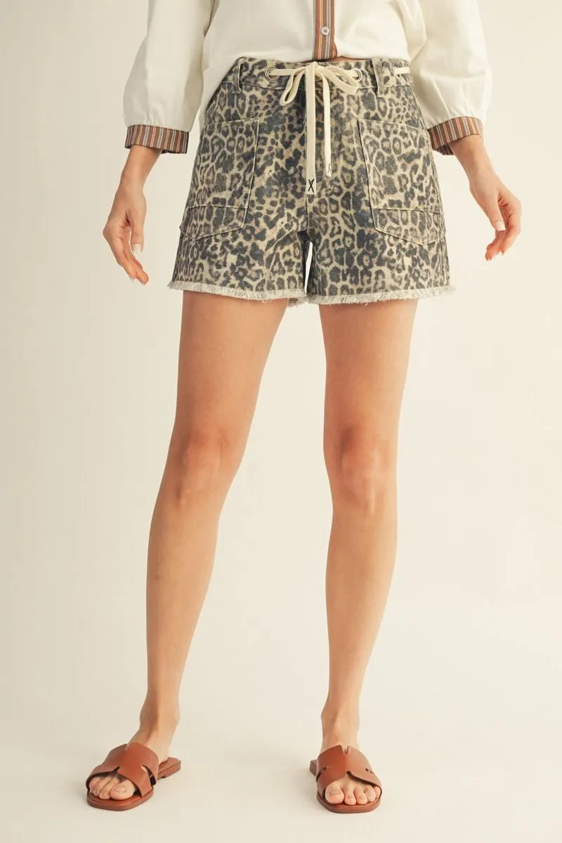 Animal Print Short