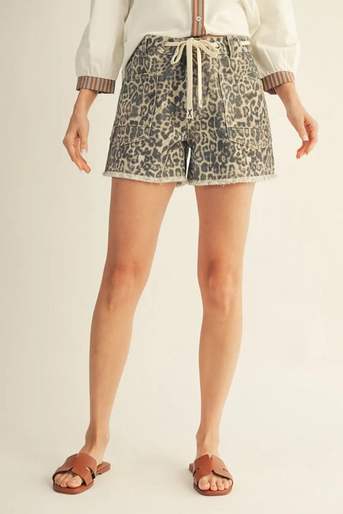 Animal Print Short