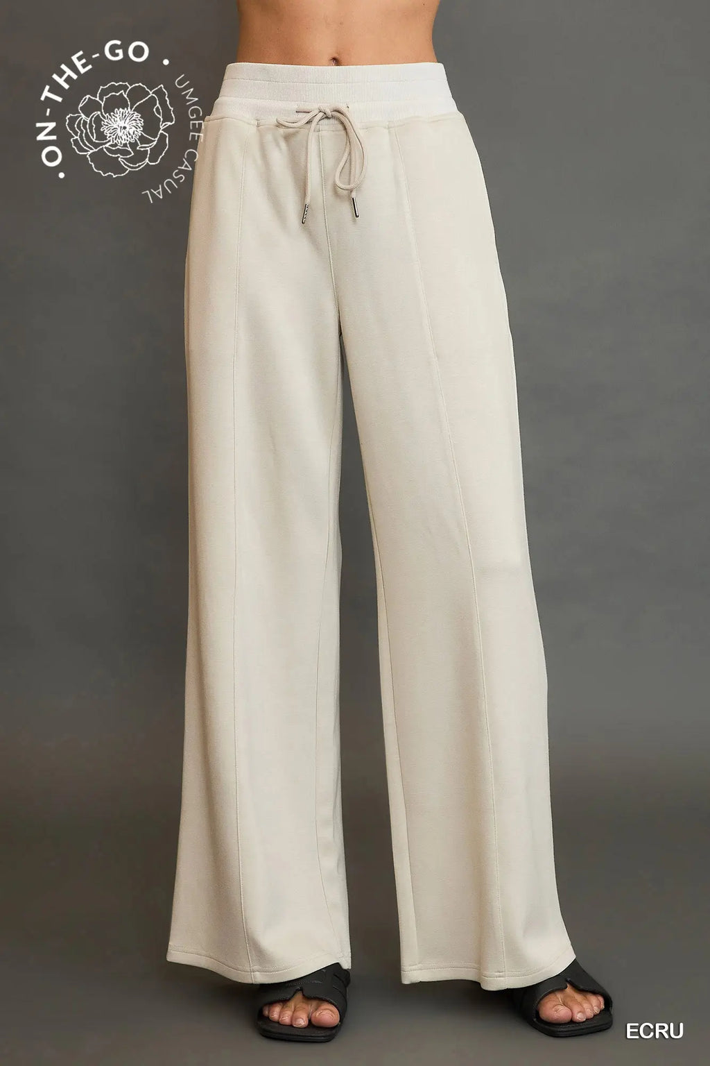Cream Luxe Knit Pant