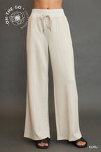 Cream Luxe Knit Pant