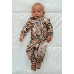 Brown camo Baby Zip up