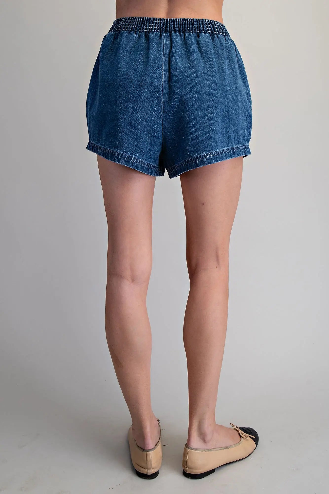Dark Denim Sleeveless Set