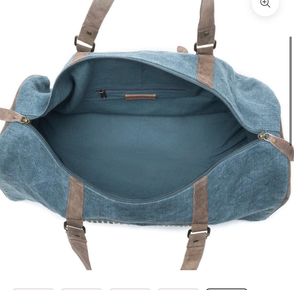 Rustic Roamer Traveler Bag Blue