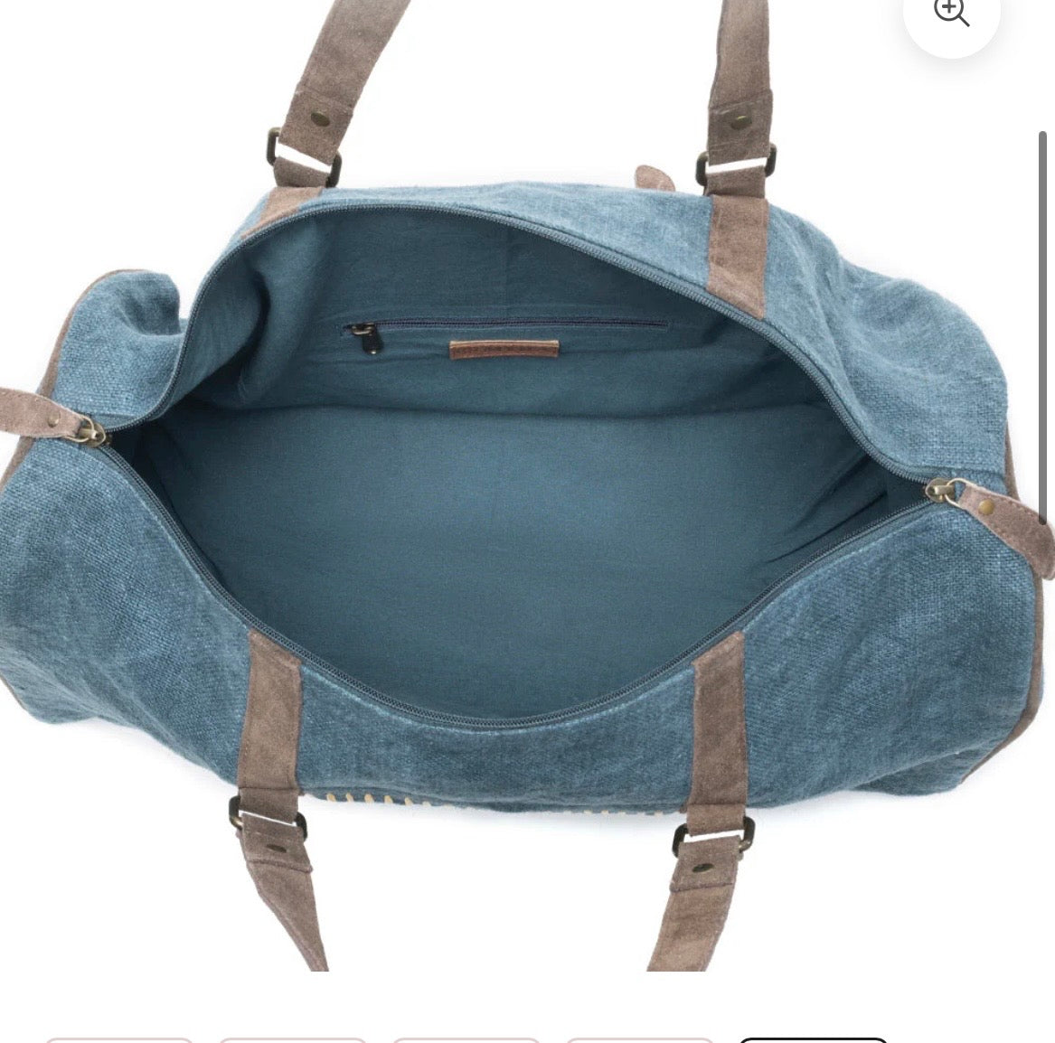 Rustic Roamer Traveler Bag Blue