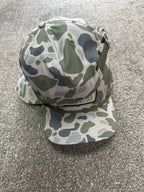Feathers in Flight Green Camo Hat