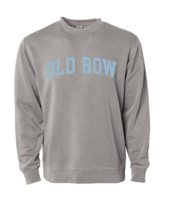 Grey Pigment Dyed Crewneck