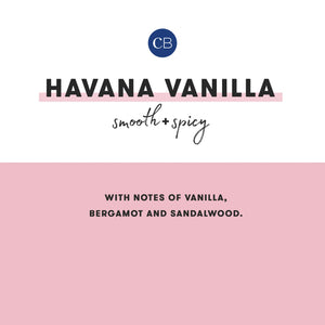 Havana Vanilla Mercury Iridescent Inverted Candle