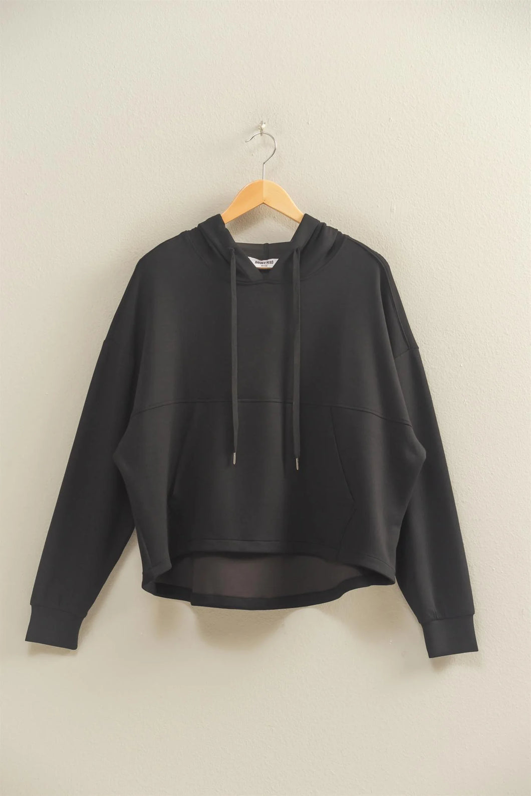 Black Oversized Hoodie
