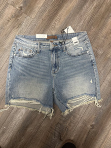 Judy Blue High Waist Magic Destroy Cut Off Shorts