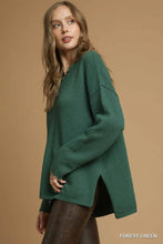 Load image into Gallery viewer, Forest Green Henley Top

