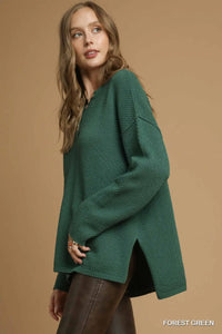 Forest Green Henley Top