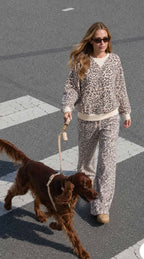Leopard Pant Set