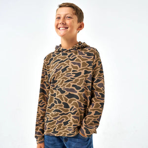 Youth Thermal Hoodie-Gauge Camo