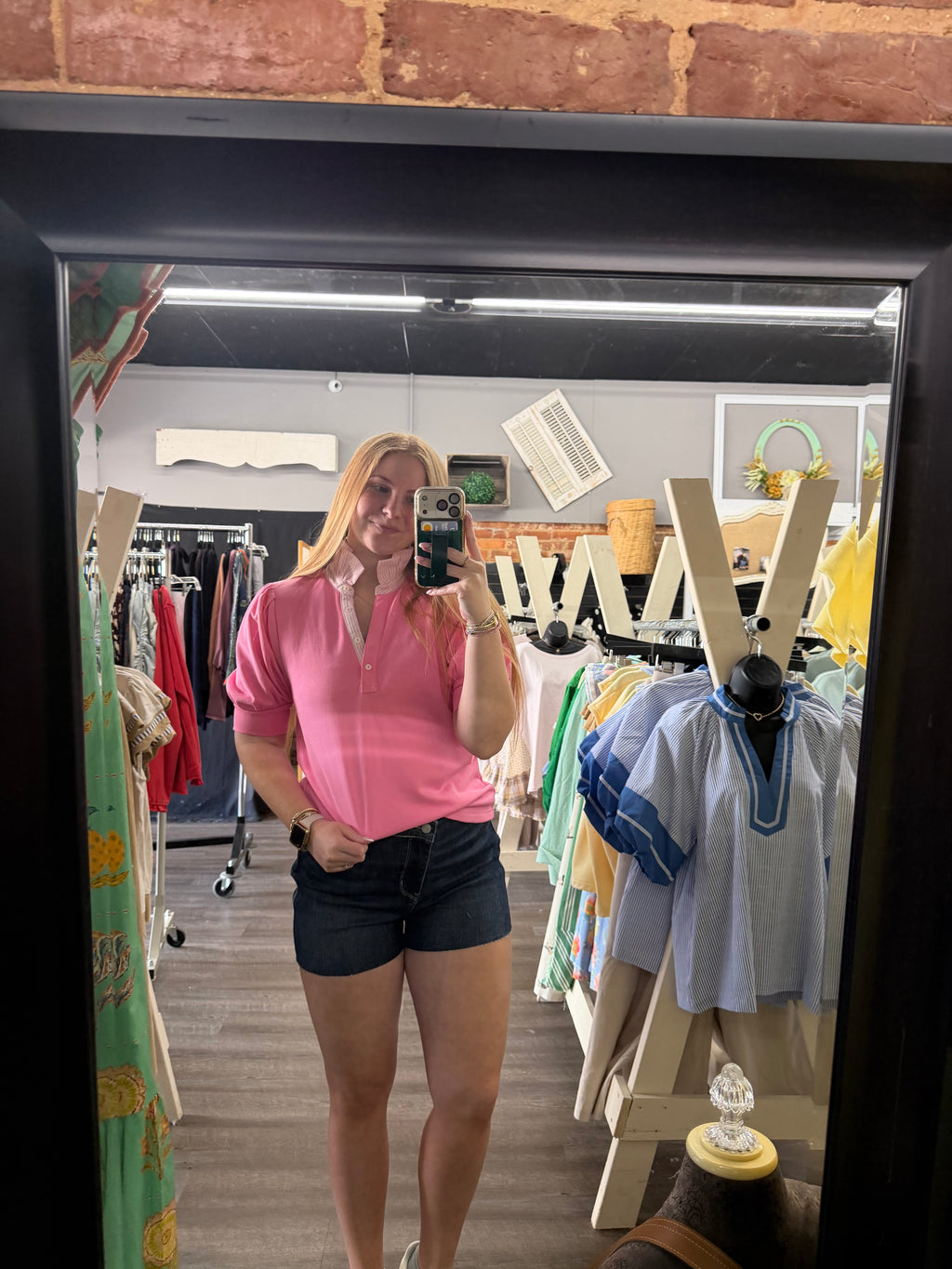 Bubble Pink Top