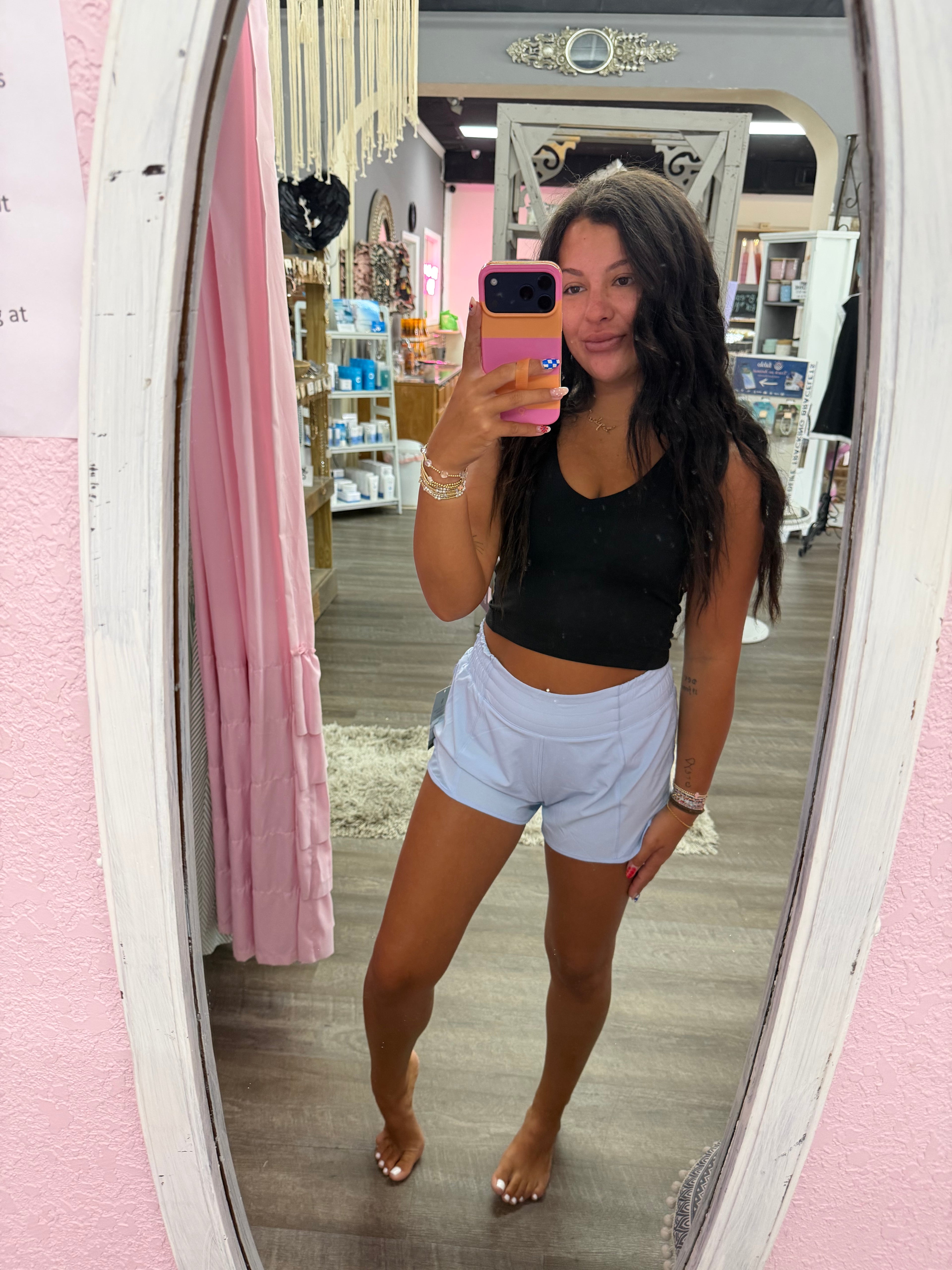 Periwinkle Vista Shorts