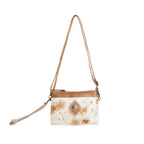 Eye Of The Goddess Crossbody Bag In Caramel