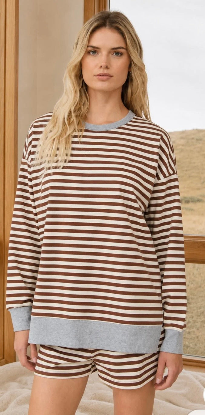 Striped Brown Multi Set