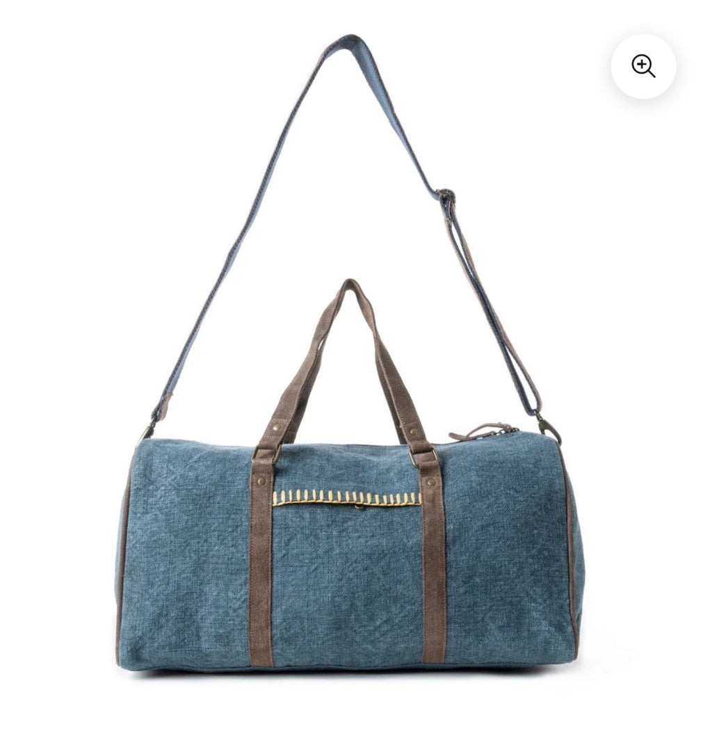 Rustic Roamer Traveler Bag Blue