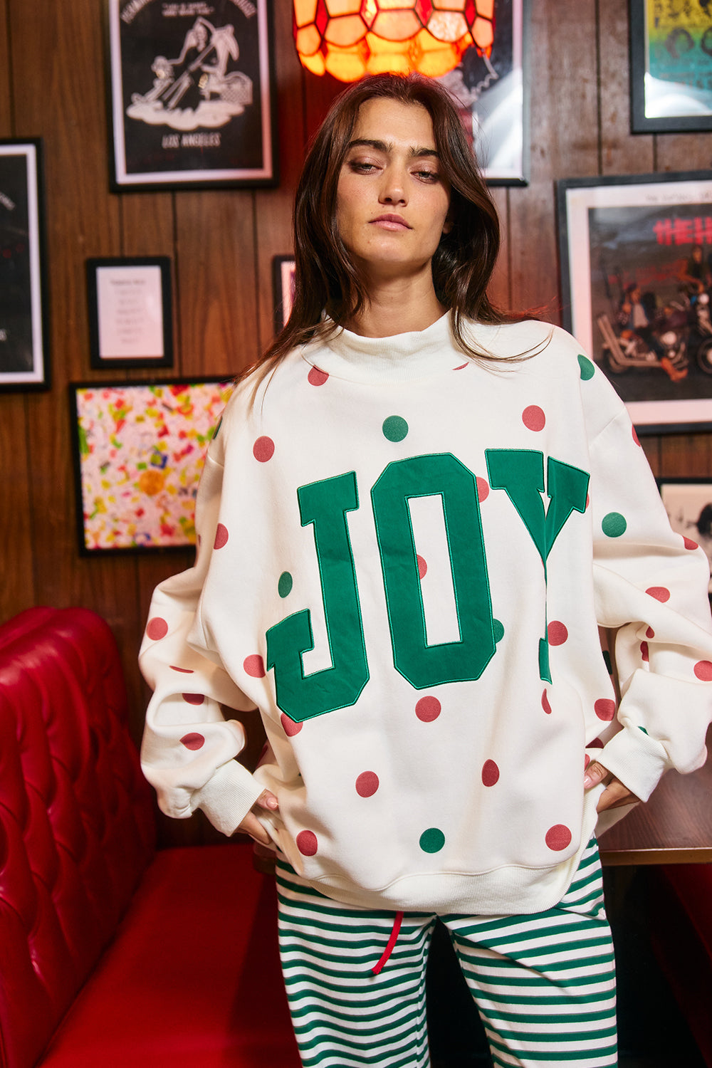 Joy Mock Neck