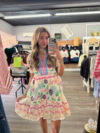 Bright Bloom Floral Dress