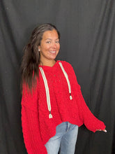 Load image into Gallery viewer, Cherry Red Sweatshirt
