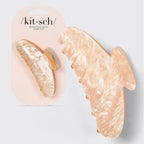 Eco-Friendly Marble Claw Clip - Blonde