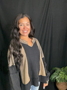 Black Multi Sweatshirt