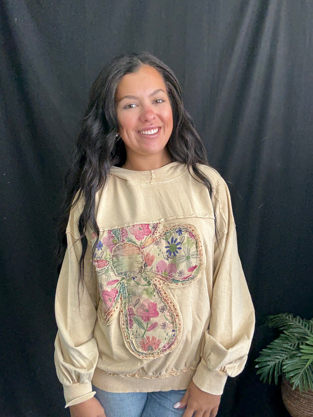 Latte Flower Top